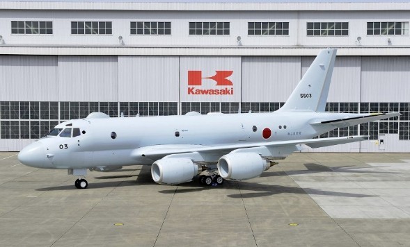 Máy bay tuần tra săn ngầm mới nhất do Nhật Bản tự nghiên cứu chế tạo.